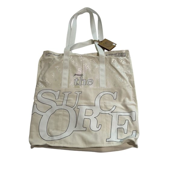 Guess ABC The Source Tote Bag in Cream - Picture 1 of 7